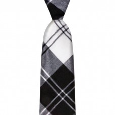 Tartan Tie - Erskine Black/White